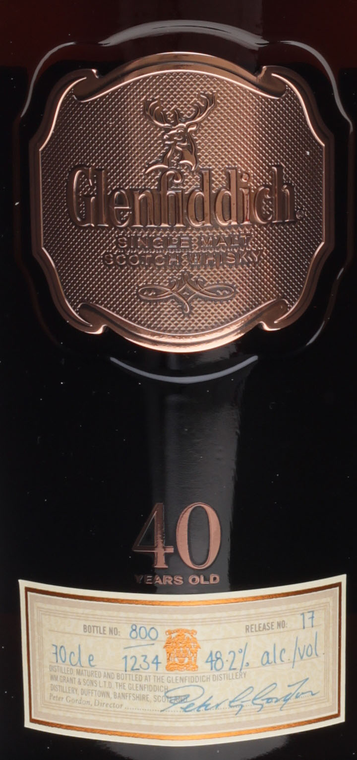 Glenfiddich 40 Jahre Whisky ein außergewöhnlicher Singl