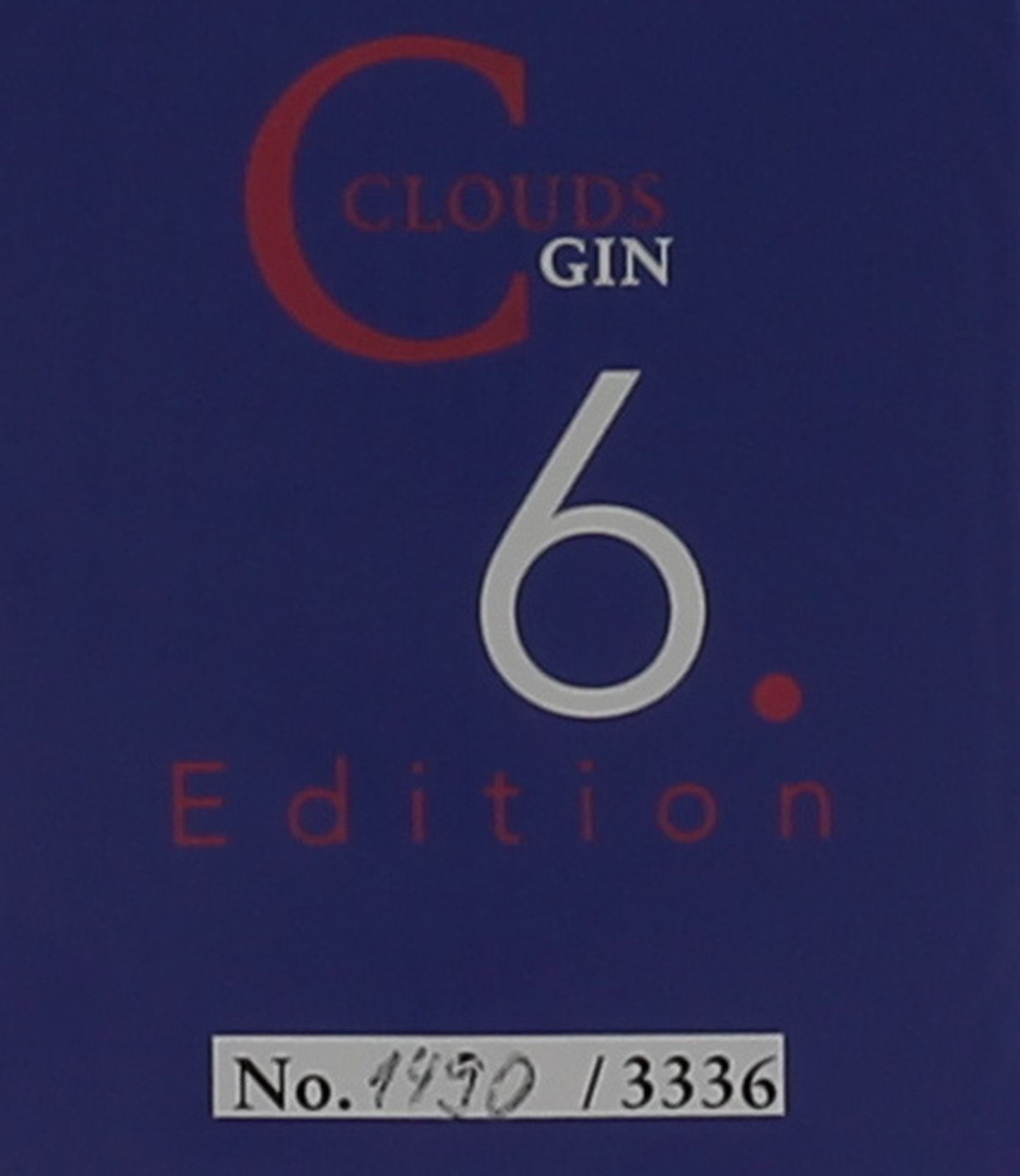 Humbel Clouds Bio Gin Distillers Cut Der Limited Edit