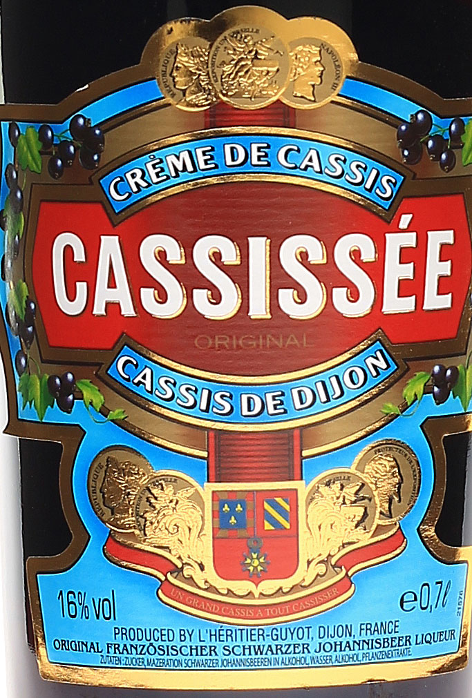 L Heritier Guyot Cassiss E Cr Me De Cassis De Dijon