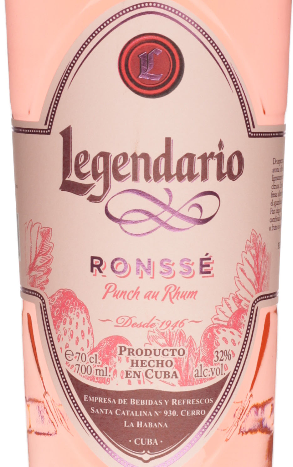 Legendario Ronss Punch Au Rhum Liter Vol I