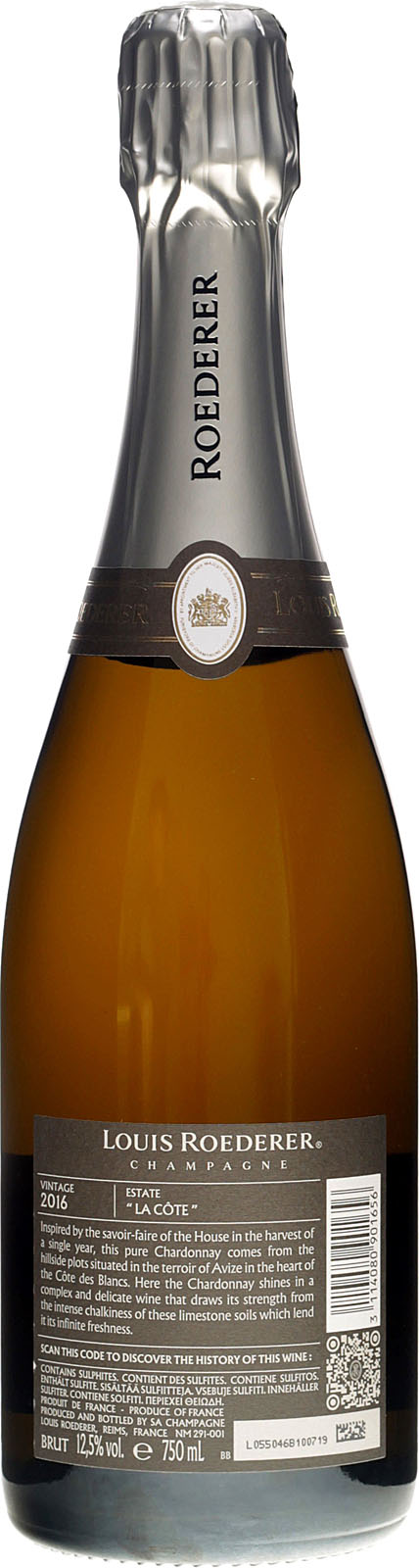 Louis Roederer Champagner Blanc De Blancs Brut Im