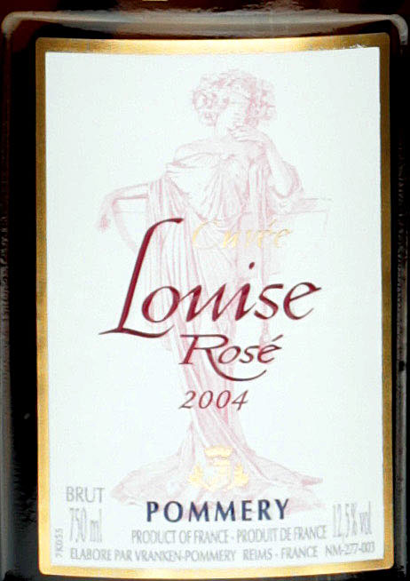 Pommery Cuvee Louise Rosé Vintage 2004 hier im Shop