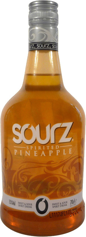 Sourz Pinapple ist ein Likör aus Ananas Sourz aus England ist der ...