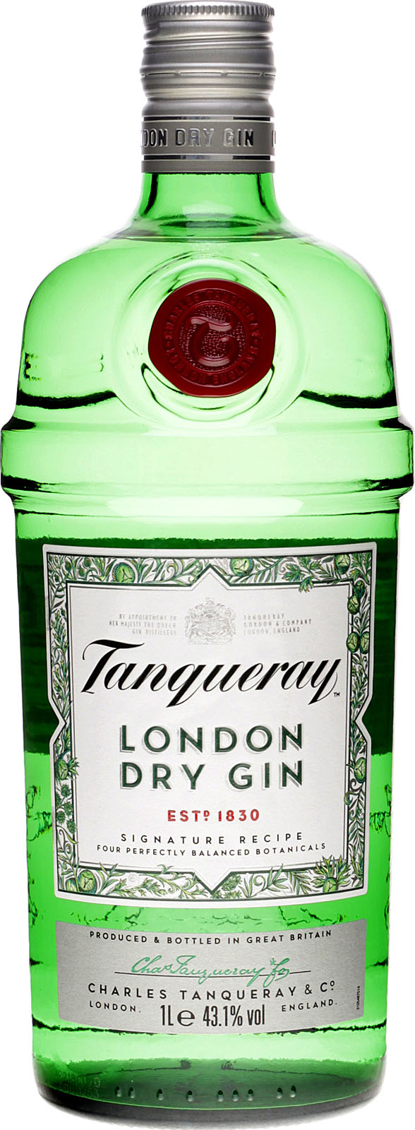 Tanqueray London Dry Gin in der klassischen Edition mit 43,1 % Vol.