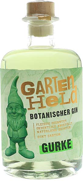 Botanischer Gin im Liter Gartenheld - uns Gurke 0,5 Bei