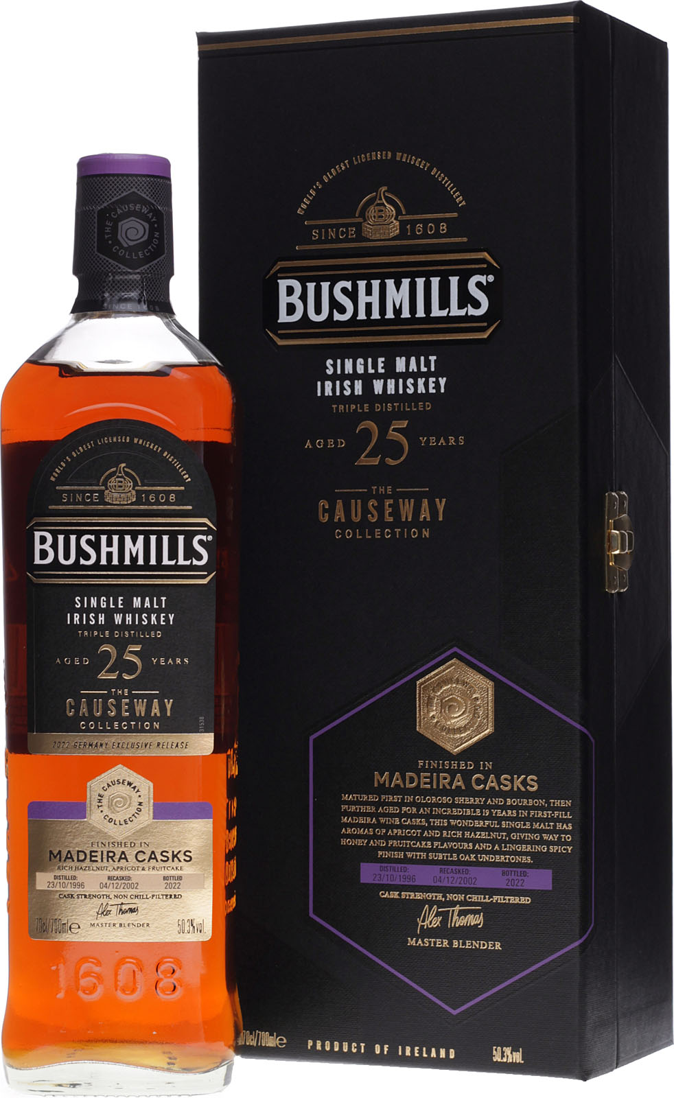 Bushmills Causeway Collection 25 Jahre Madeira Cask