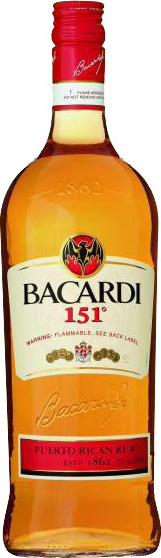 Bacardi 151 Rum Aus Der Karibik