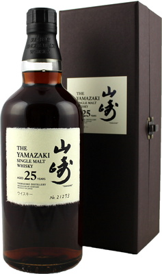 Yamazaki aus Japan mit 25 Jahren Reifezeit 700ml 43