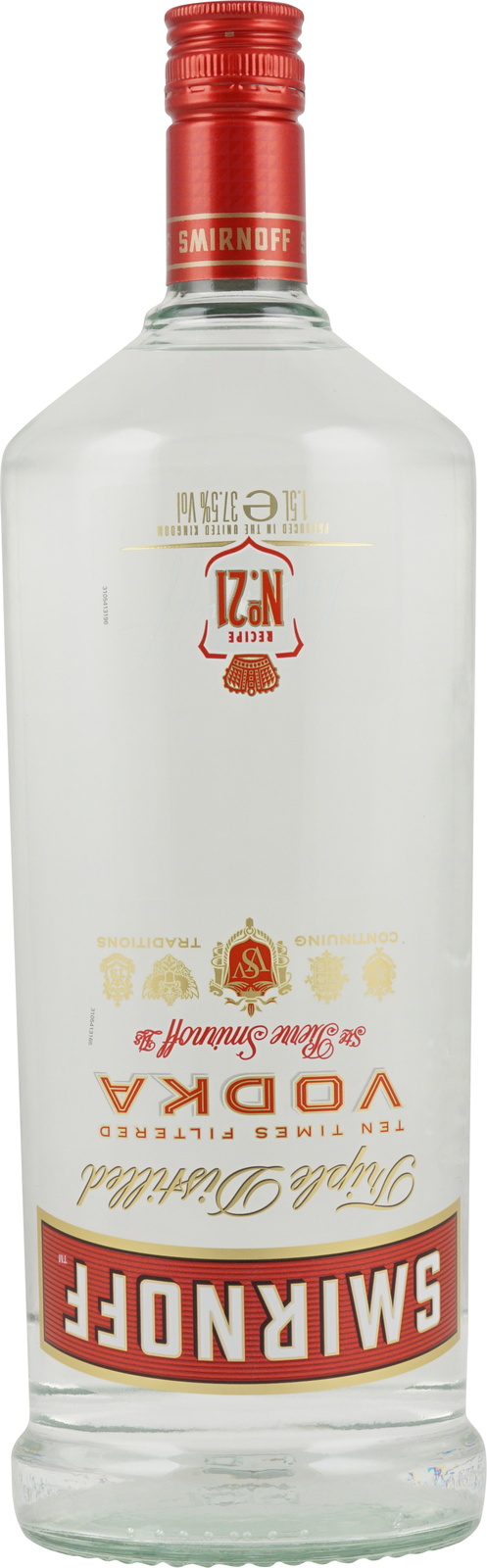 Smirnoff Vodka Red Label In Der 15 Liter Magnum Flasch