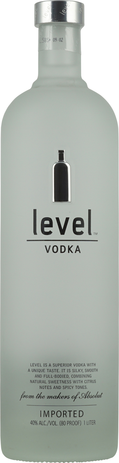 Absolut Level Vodka 1l 40