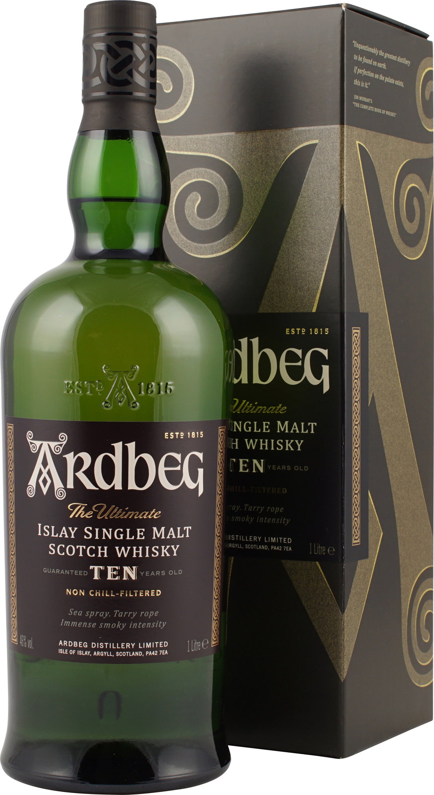 Ardbeg Ten Whisky - 10 Jahre alter Ardbeg Whisky in der