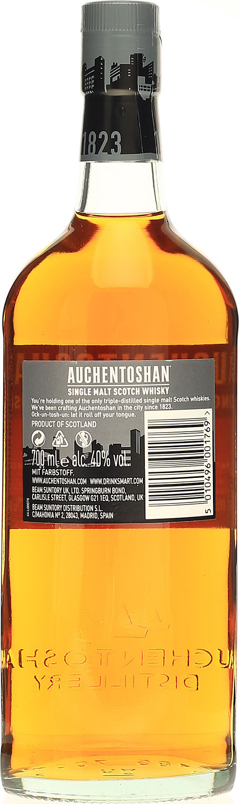 Auchentoshan 12 Jahre Whisky 0,7l Malt Single - Lowland