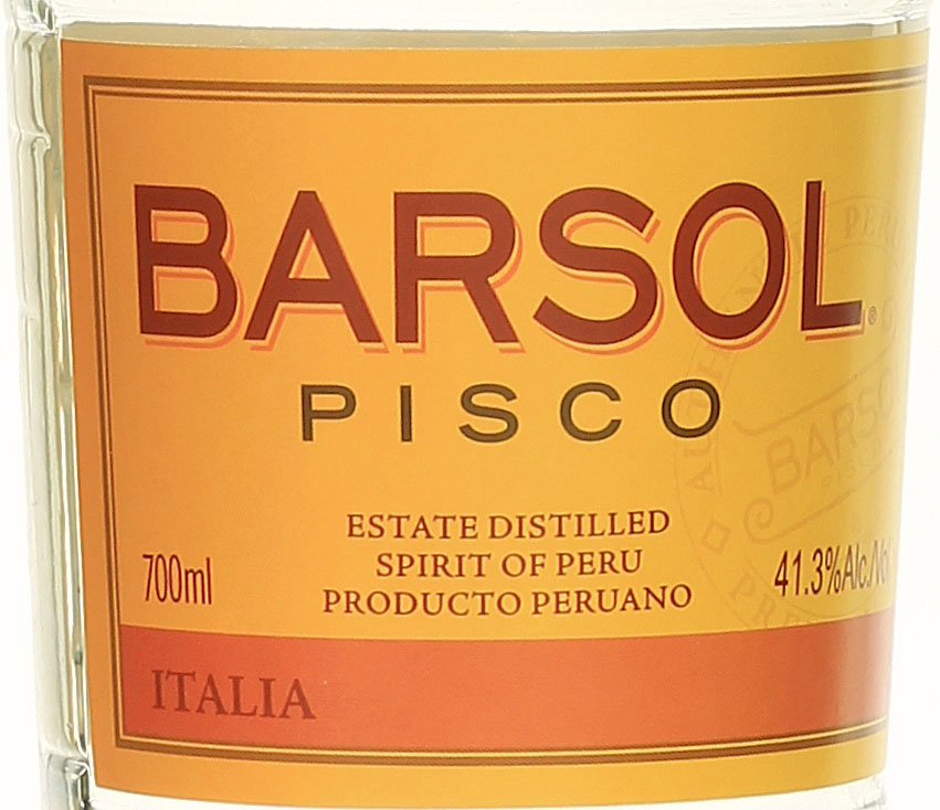 Barsol Pisco Italia im Shop 41,3 Vol. Liter % 0,7