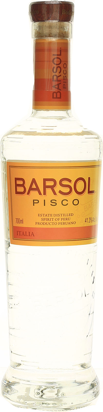 % Italia Pisco 0,7 im Liter Shop Barsol 41,3 Vol.