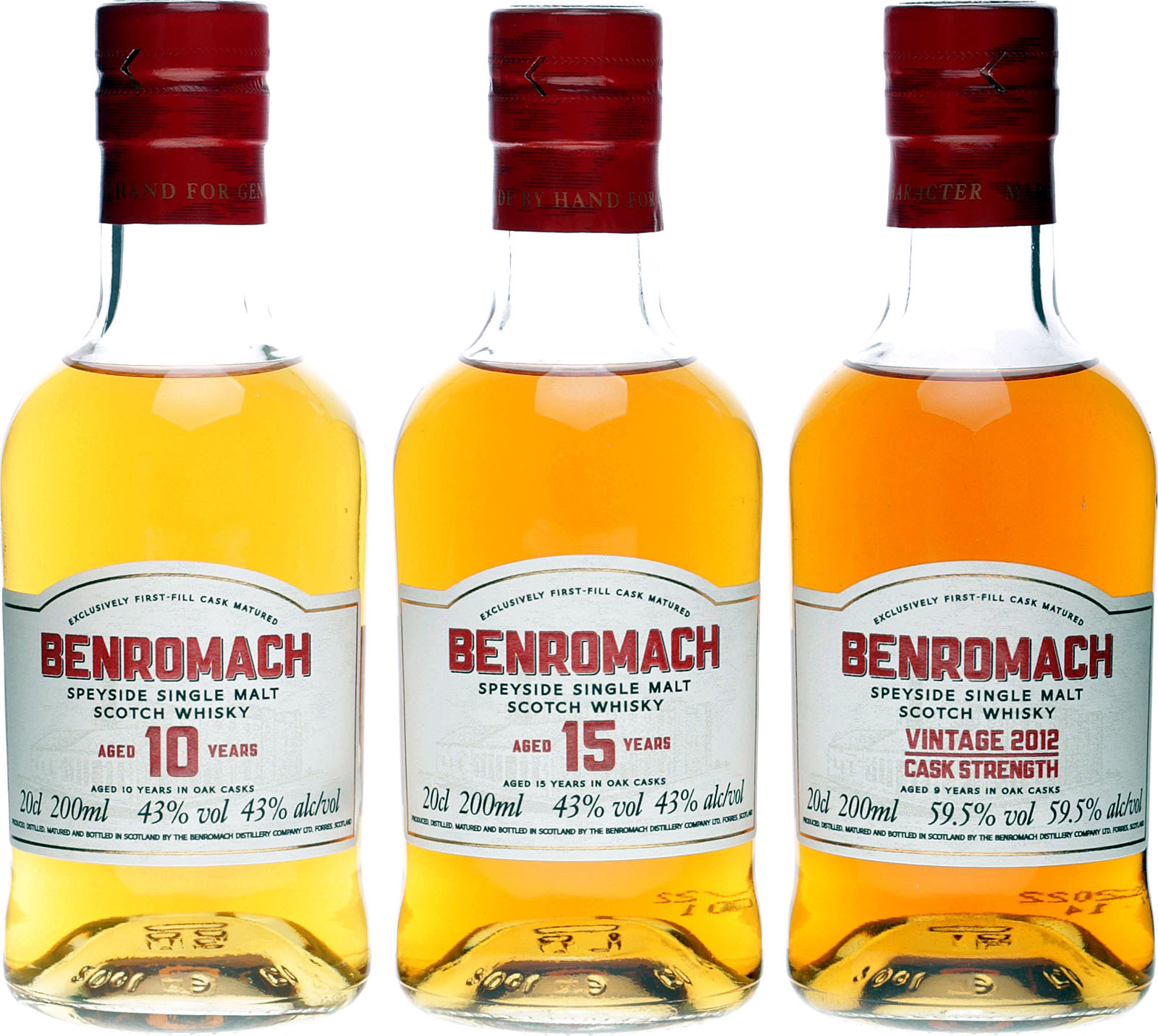 Benromach Speyside Single Malt Set 3 x 0,2 Liter kaufen