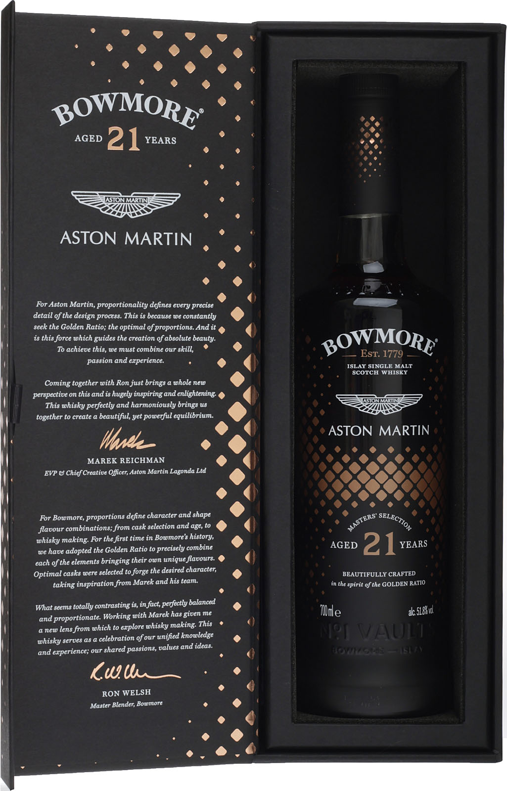 Bowmore 21 aston martin