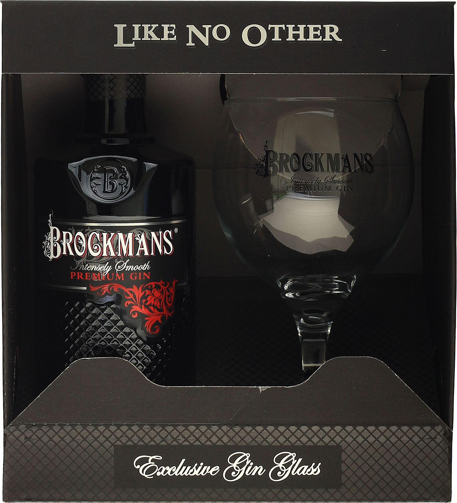 Smooth Premium-Gin Gin Intensely Brockmans Geschenkset,
