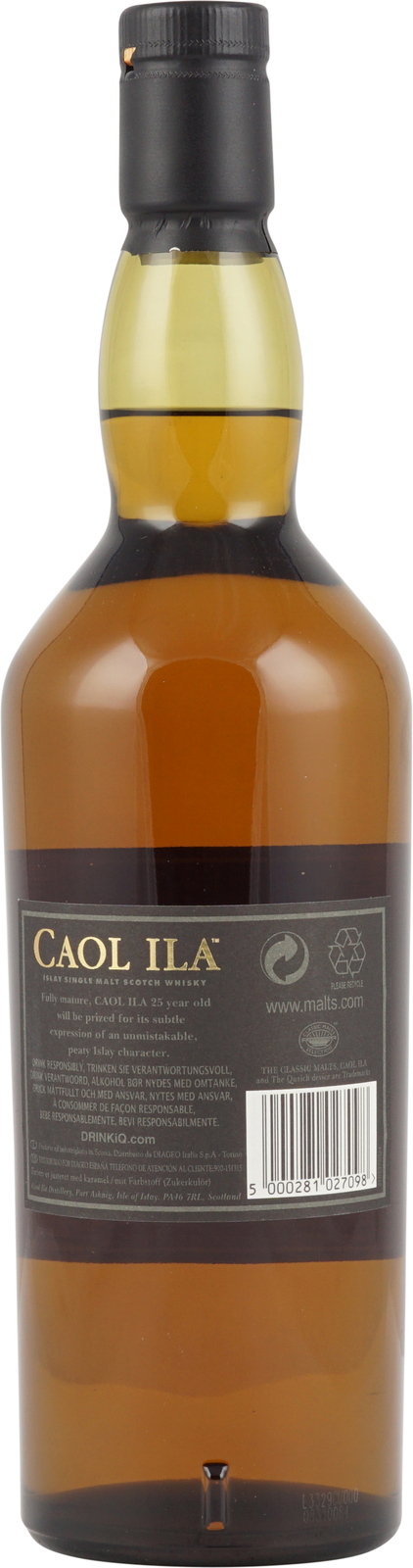 Caol Ila 25 Jahre Whisky Von Islay Im Gunstigen Spirituosen Online Shop