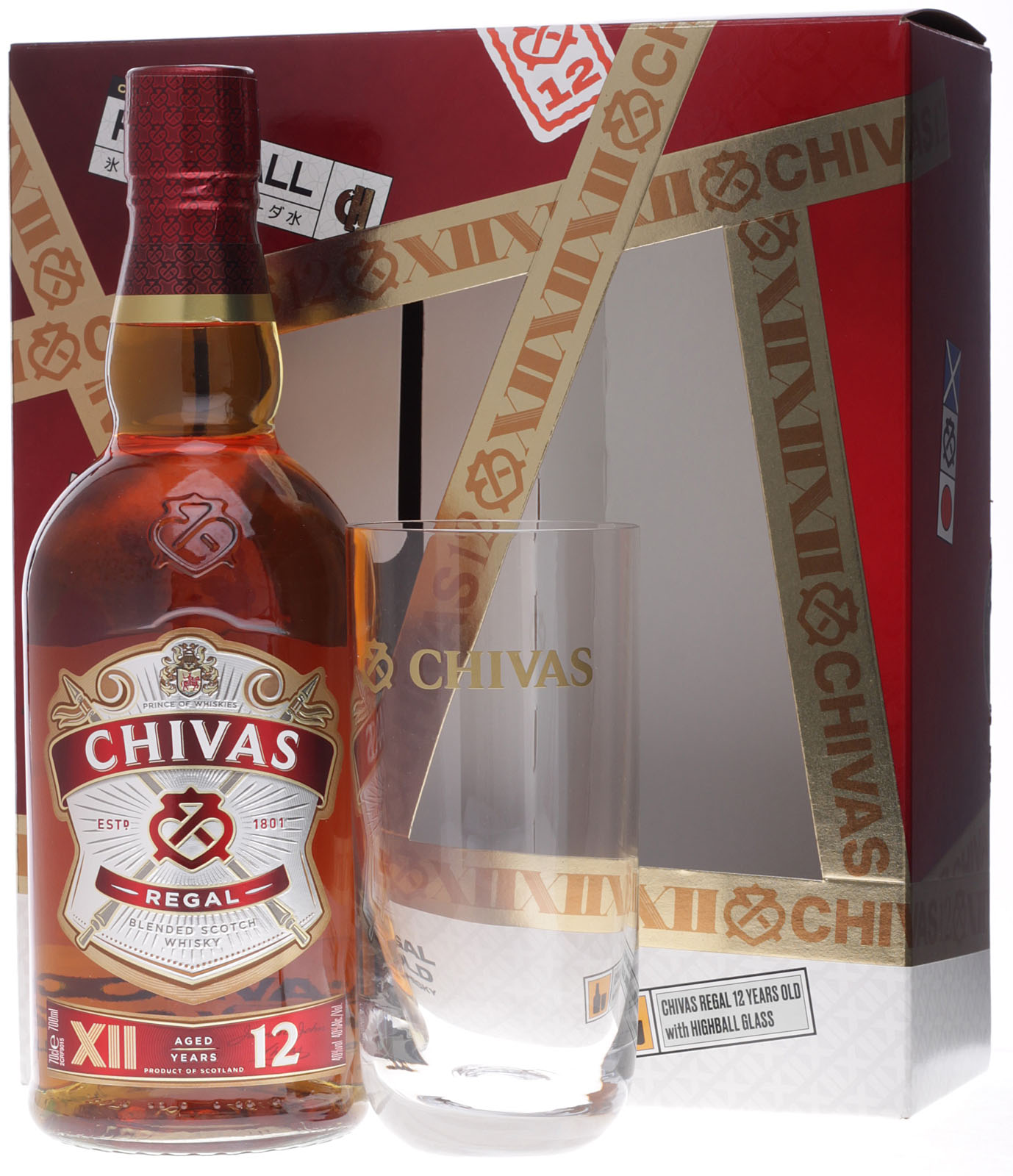 Jahre Shop Chivas 12 Geschenkset kaufen Regal im