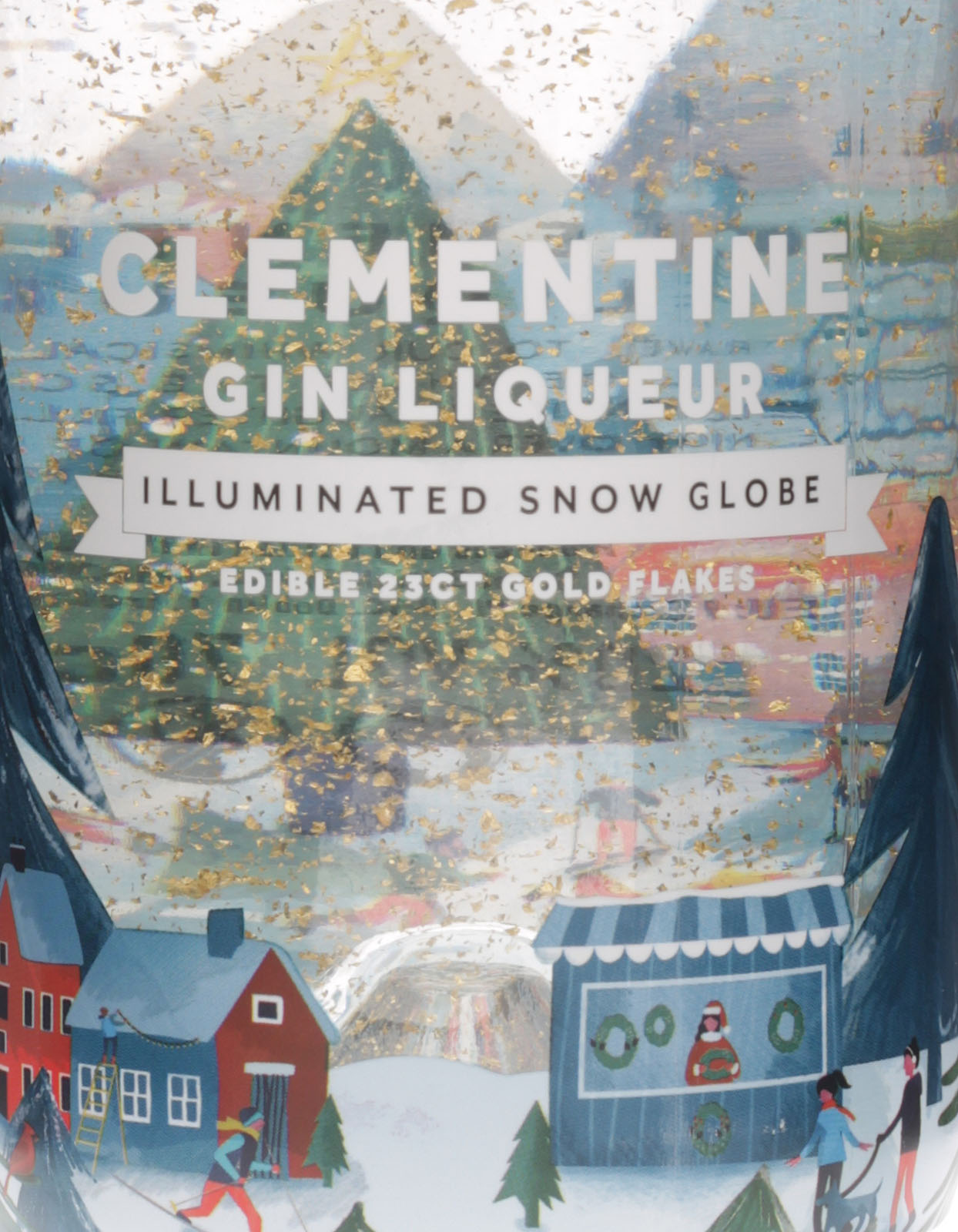 Liqueur Snow Clementine Gin Shop Illuminated Globe k im