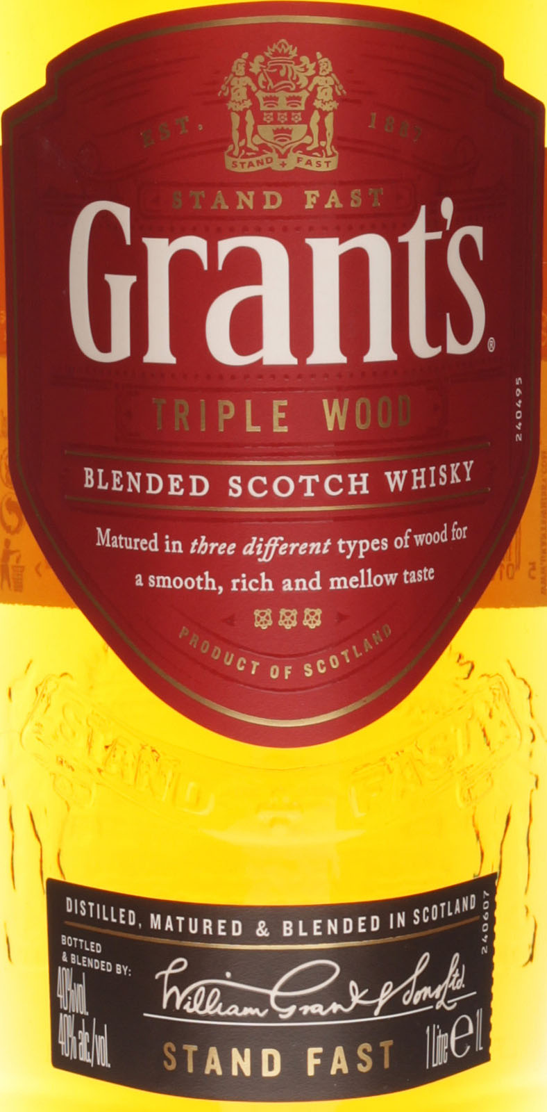 Grants Triple Wood Whisky 40 mit und 1000 % ml