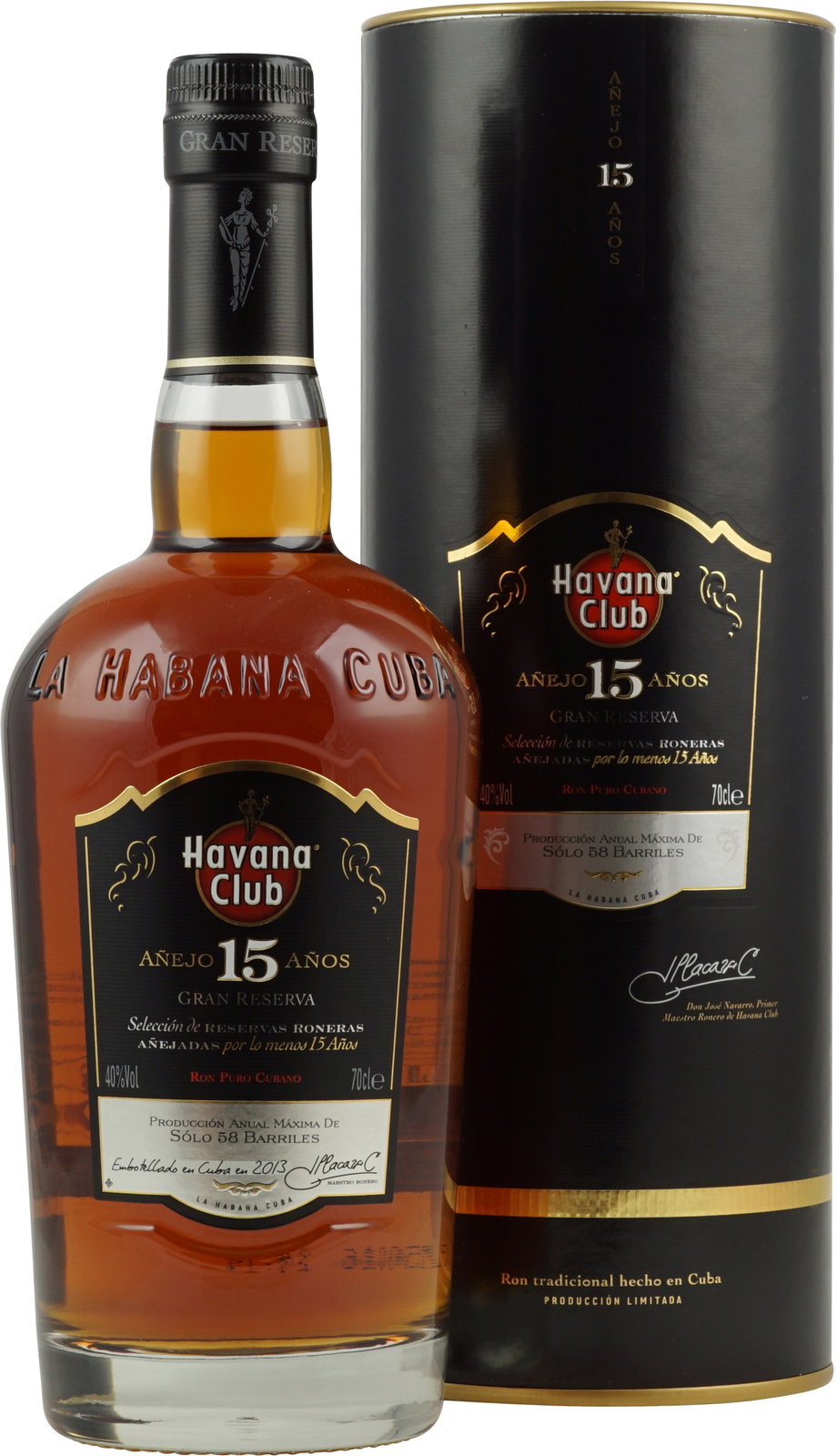 Havana Club 40% 15 700ml Jahre