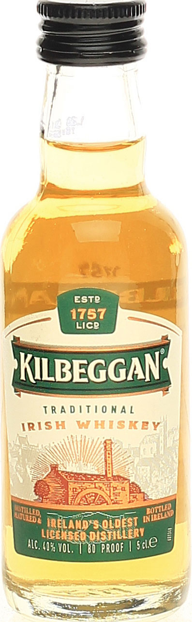 Kilbeggan Irish Whiskey 0,05 Liter 40 