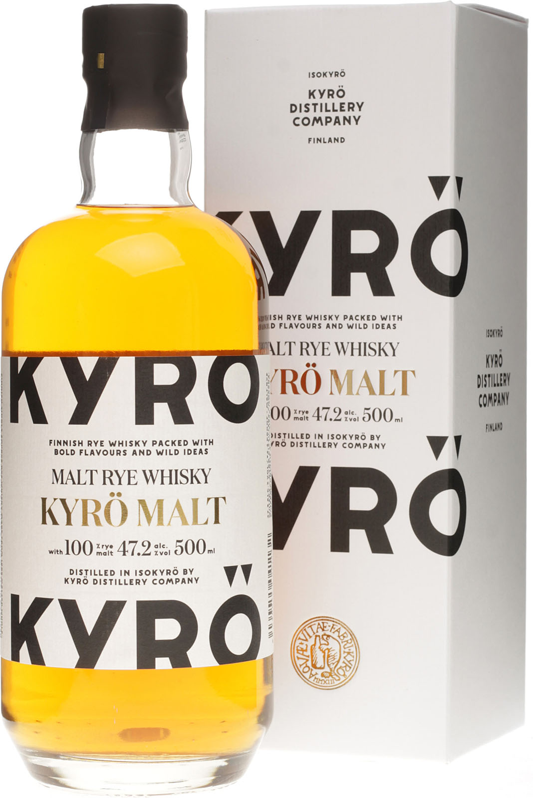 Kyrö Malt S hier im Spirituosen Rye aus Finnland Whisky