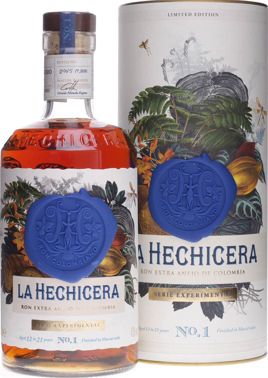 La Hechicera Reserva Familiar Extra Anejo De Colombia R