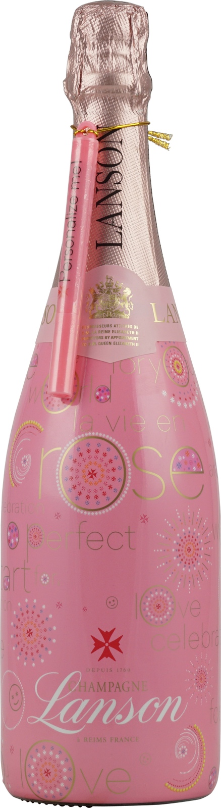 Lanson Rosé Champagner 12,5 % Pink 0,75 Liter V Edition