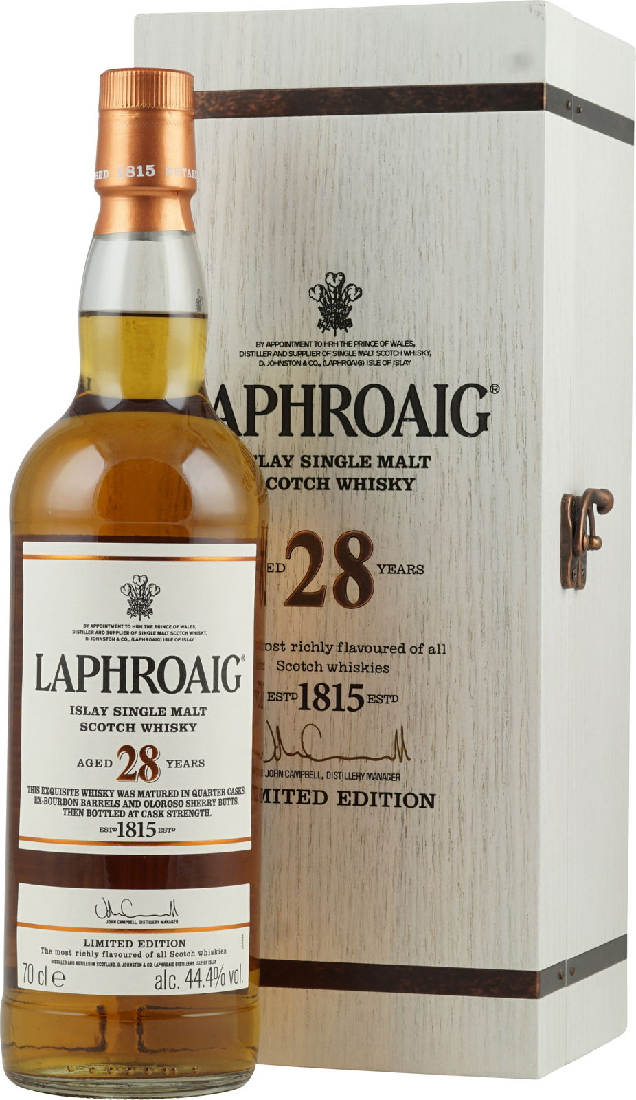 Laphroaig 28 Jahre 0 7 L 44 4 Vol Edler Alter Islay Single Malt