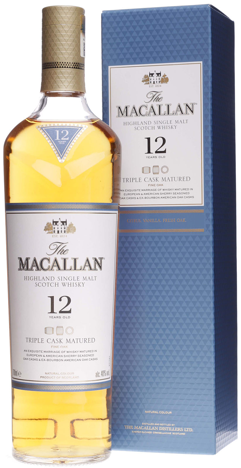 Macallan 12 Jahre Triple Cask 0 7 Liter 40 Vol Ab Jetzt Bei Uns Im Shop Erhaltlich