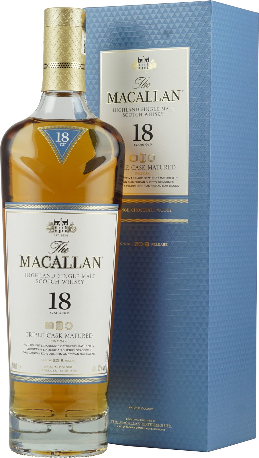 Macallan 18 Jahre Triple Cask 0 7 Liter 43 Vol Ab Jetzt Bei Uns Im Shop Erhaltlich