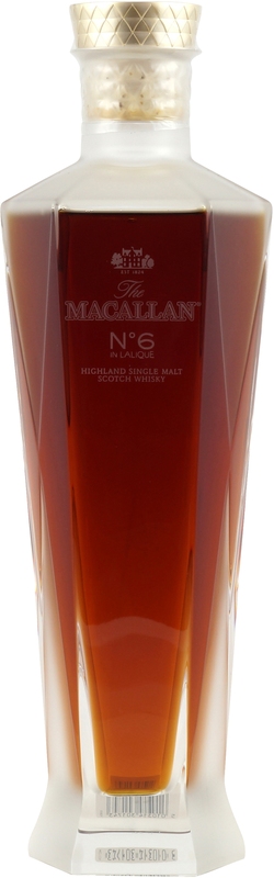 Macallan No. 6 – The Masters Decanter Series mit 0,7 Liter und 43 % Vol.