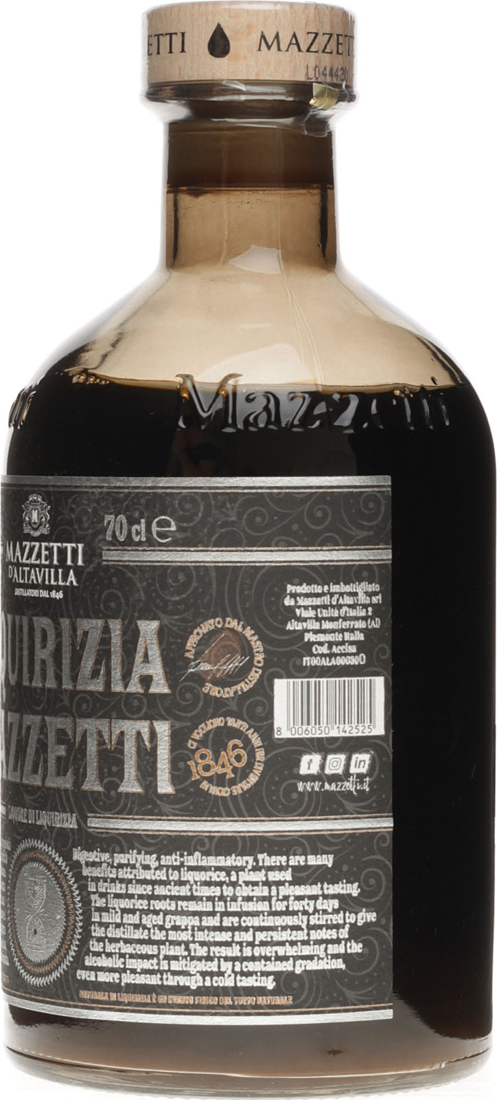 Mazzetti d´Altavilla Liquore di Liquirizia hier im Shop