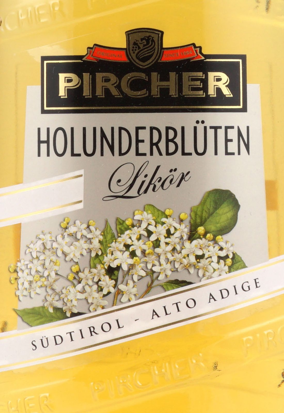 Pircher Holunderblütenlikör aus Südtirol hier im Shop bestellen