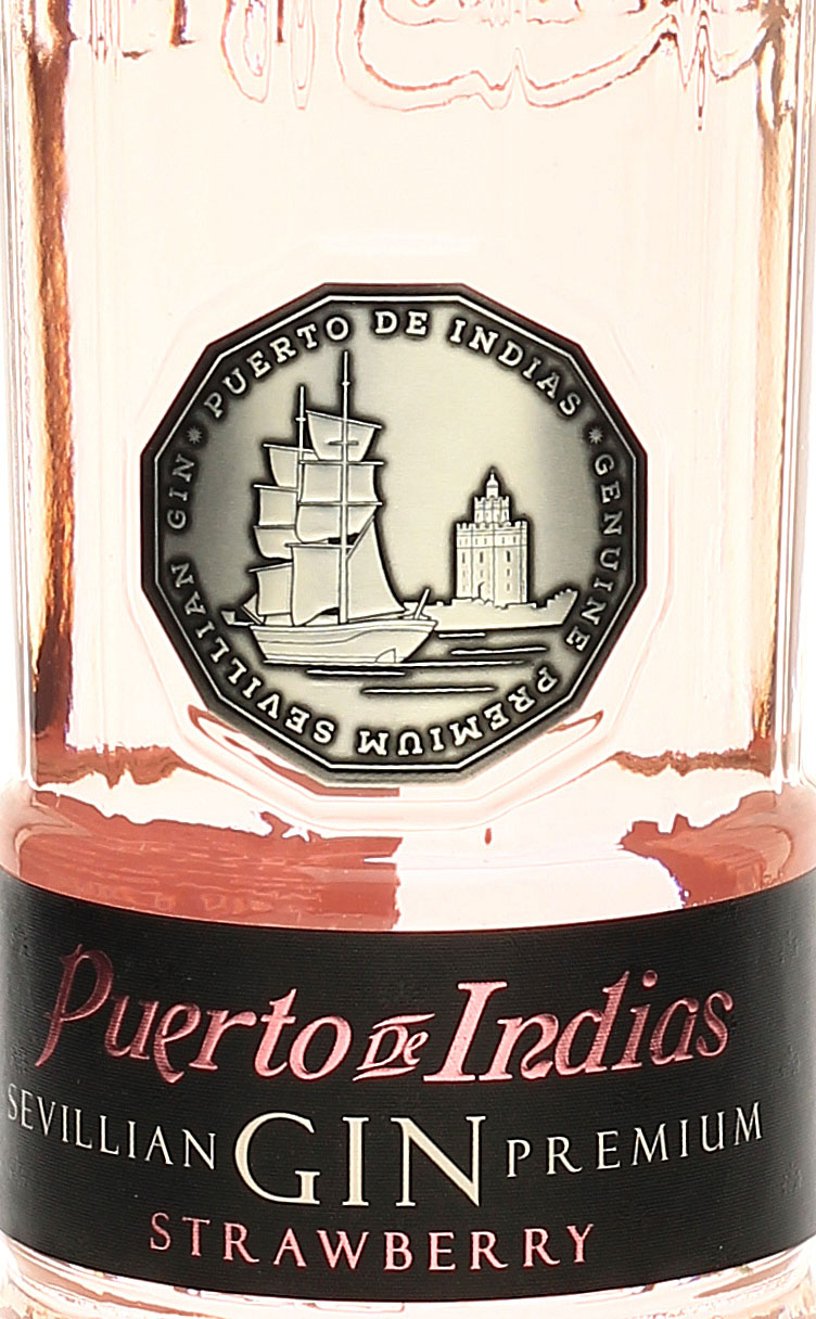 Puerto de Indias Andalusien Gin Strawberry aus