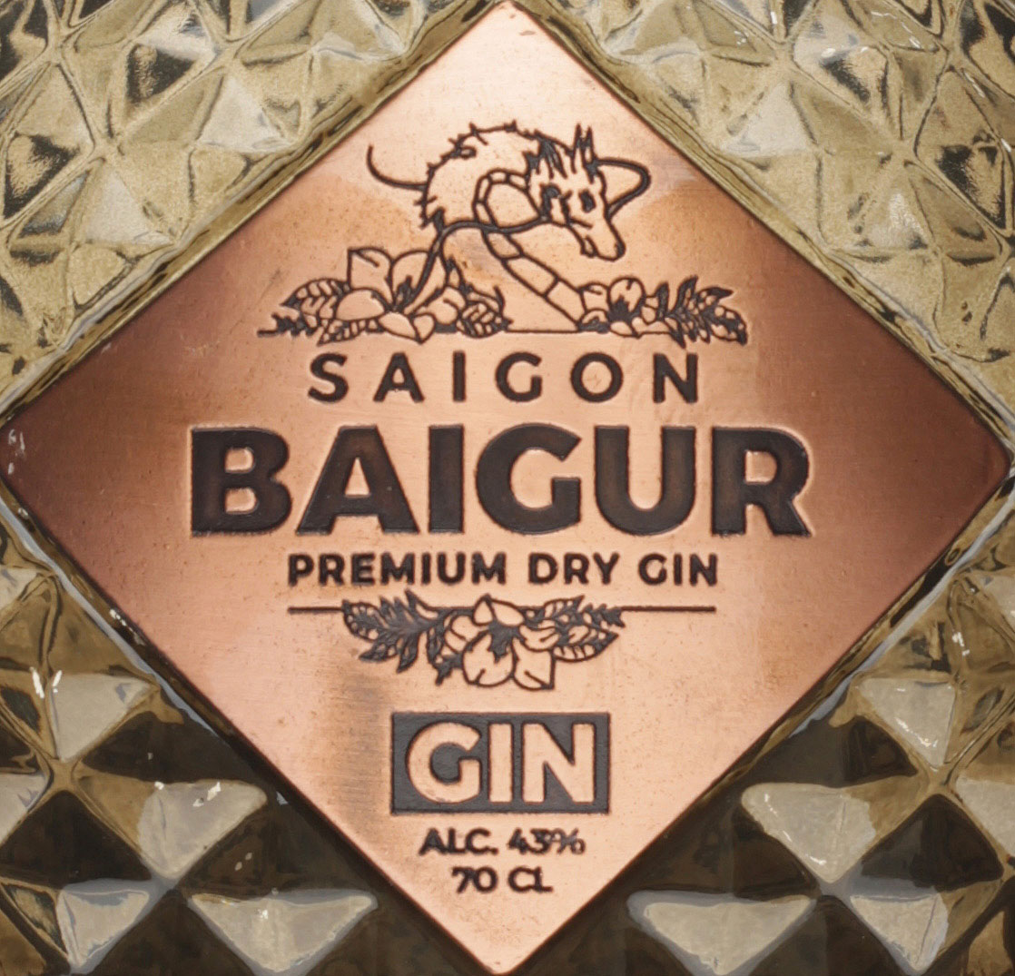 Saigon Baigur Dry Gin 0,7 kaufe 43 Shop im Liter Vol. 