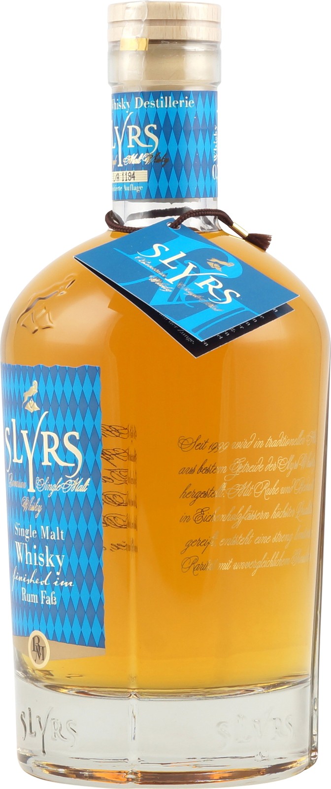 Slyrs Bavarian Single Malt Whisky Rum Finish Mit Liter Und Vol