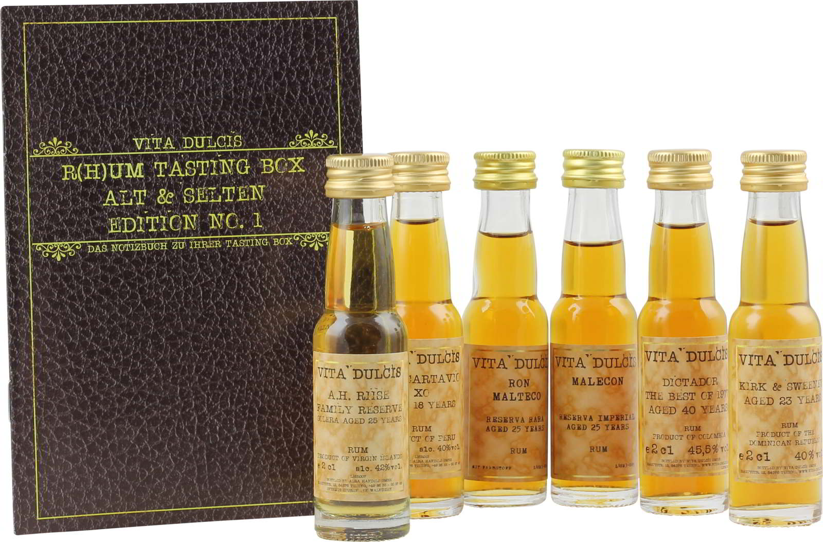 Tasting Box Rum Aus Aller Welt Alt Selten Fur Sie Ausgesucht