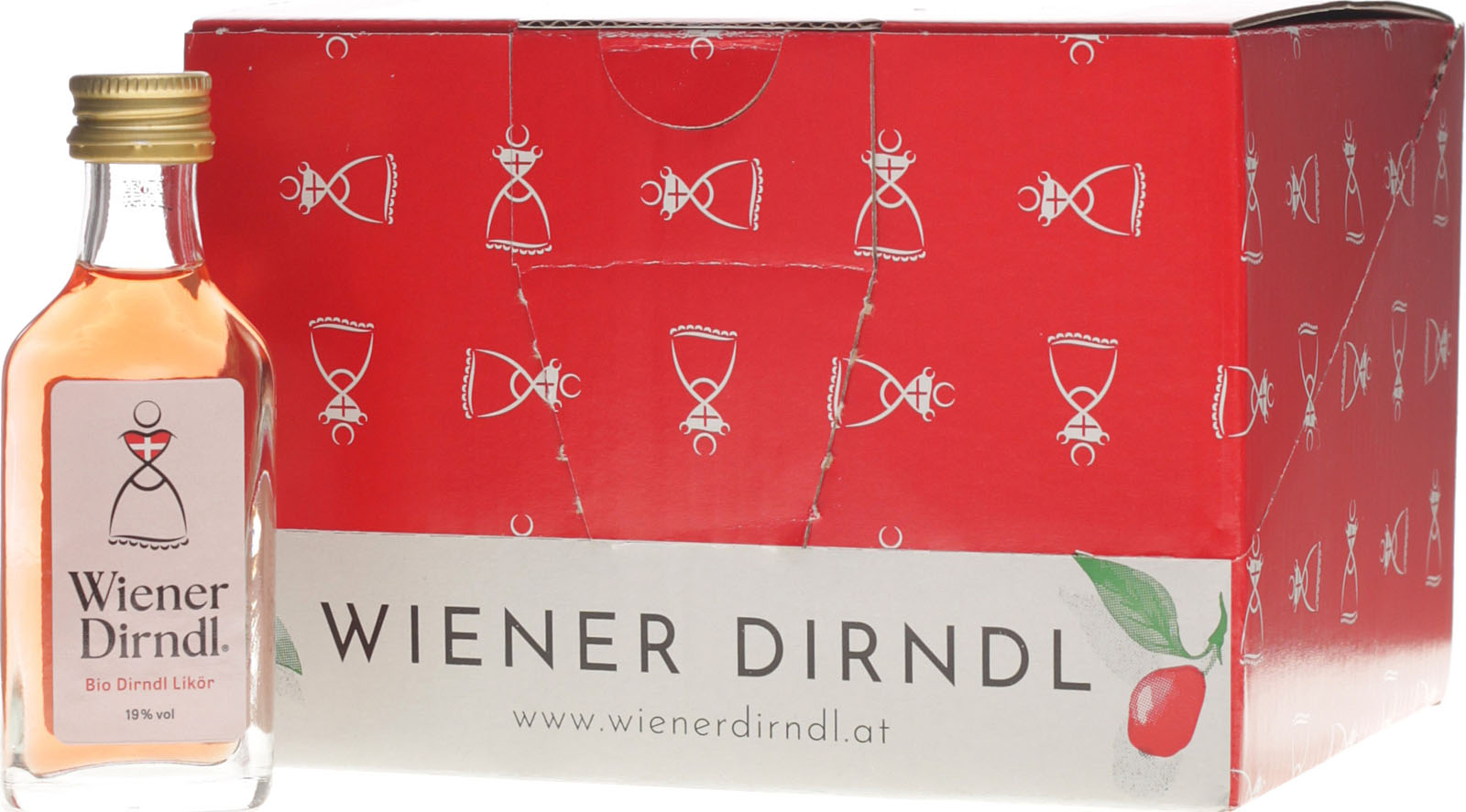 Wiener Dirndl BIO Kirsch Likör 24x0,02L 19% Vol. kaufen